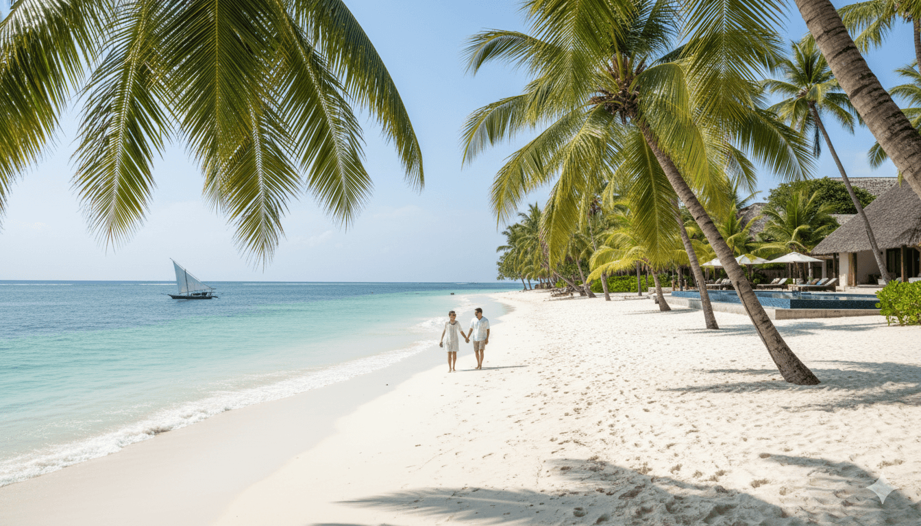 Romantic Kenya safari — honeymoons and celebration travel on the Kenyan coast