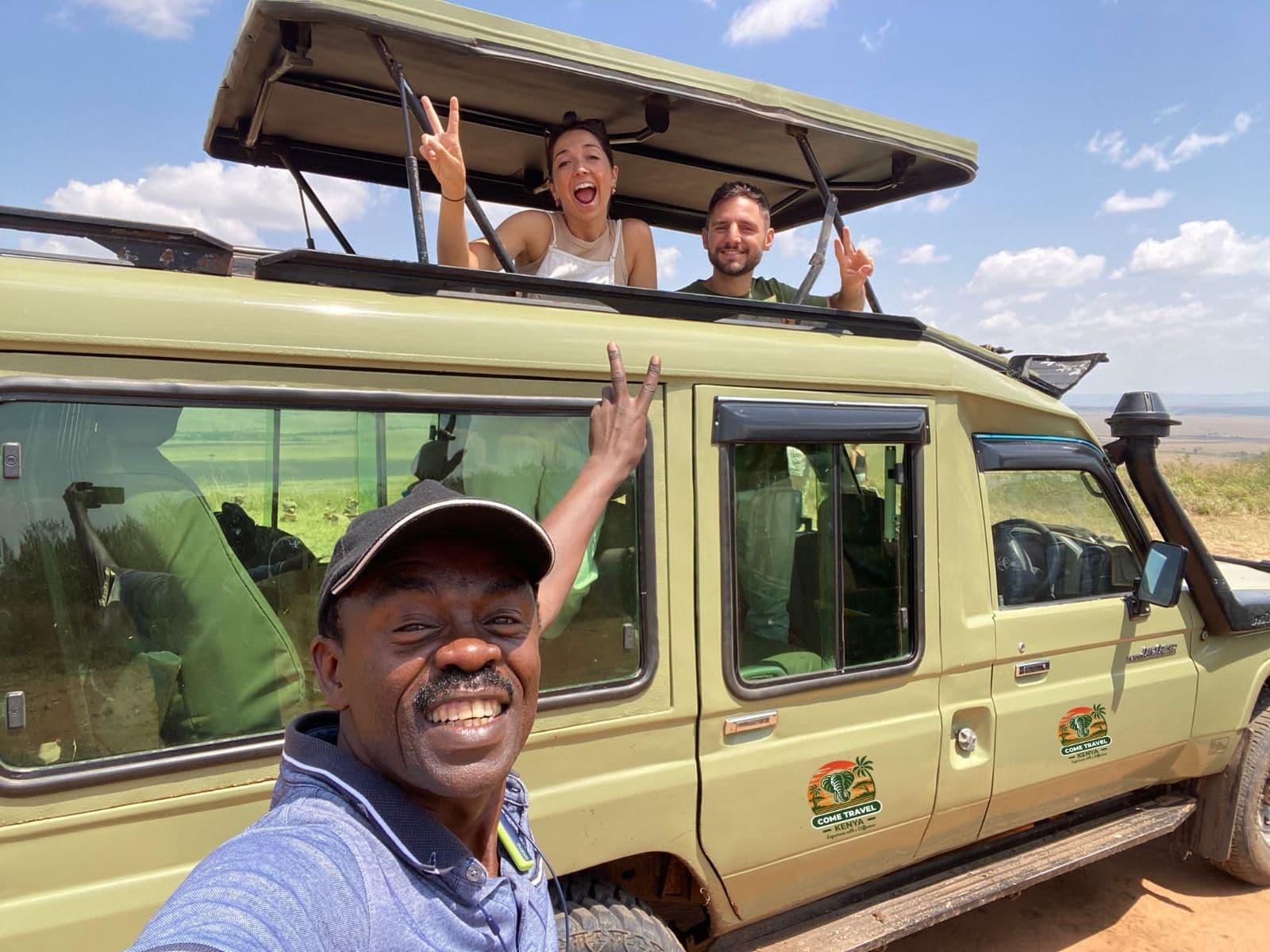 Masai Mara group road safari
